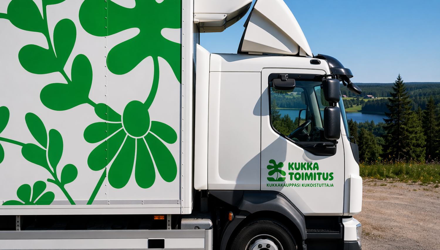 Kuljetusauto lähikuva